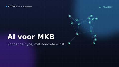 Wat AI écht voor je MKB kan betekenen (zonder de hype)