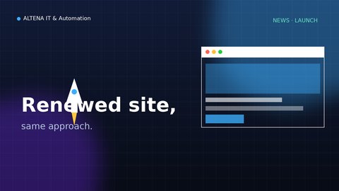 New website, same approach: relaunched online