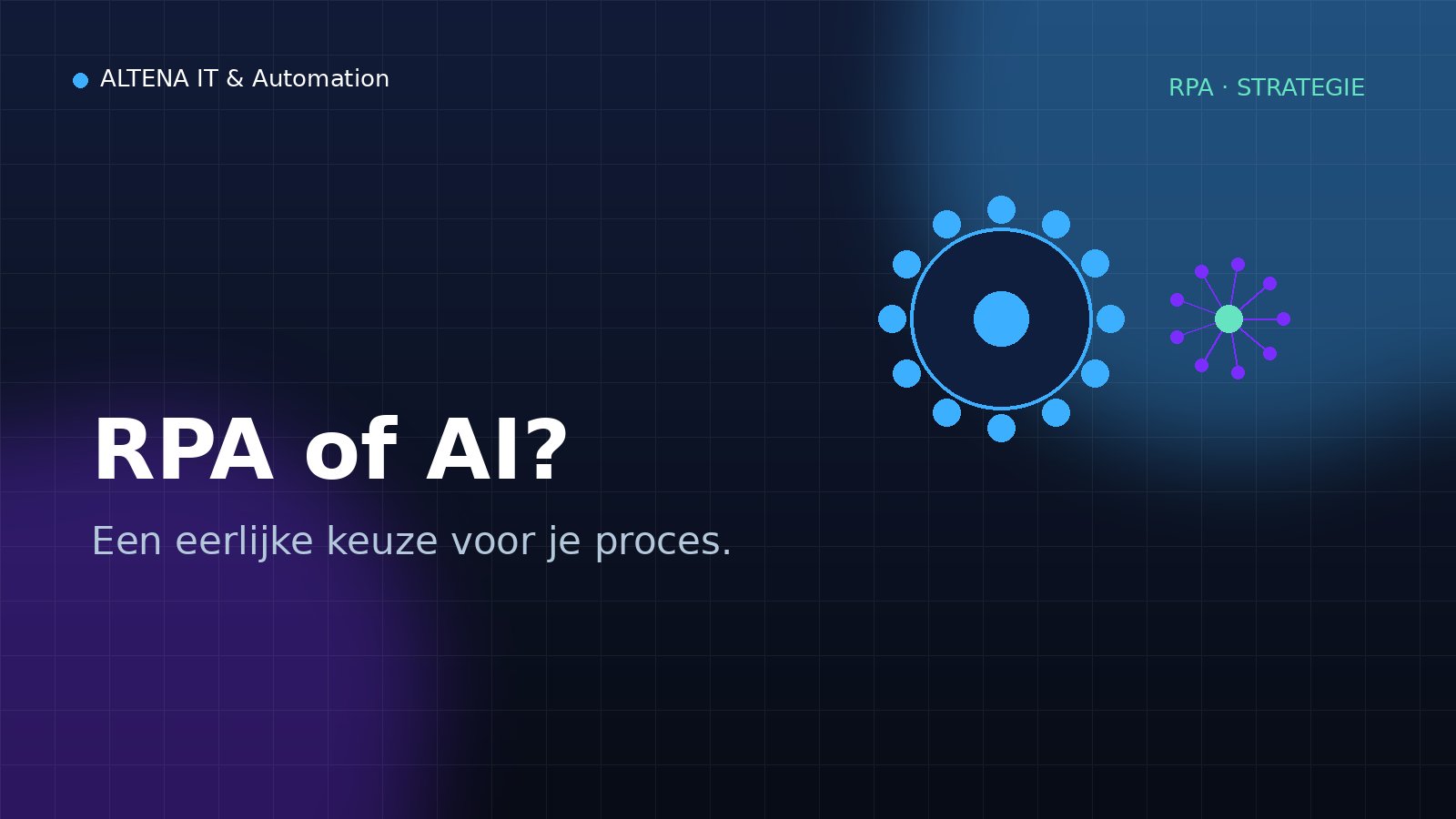 RPA of AI? Een eerlijke keuze voor jouw proces